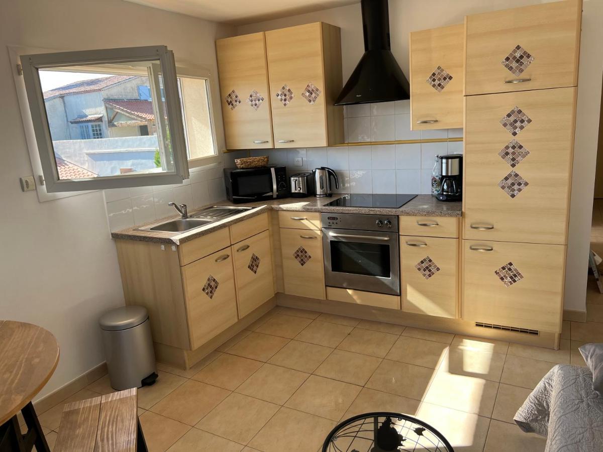 Plein Sud, Bel Appartement 20 Metres De La Plage La Capte Hyères Kültér fotó